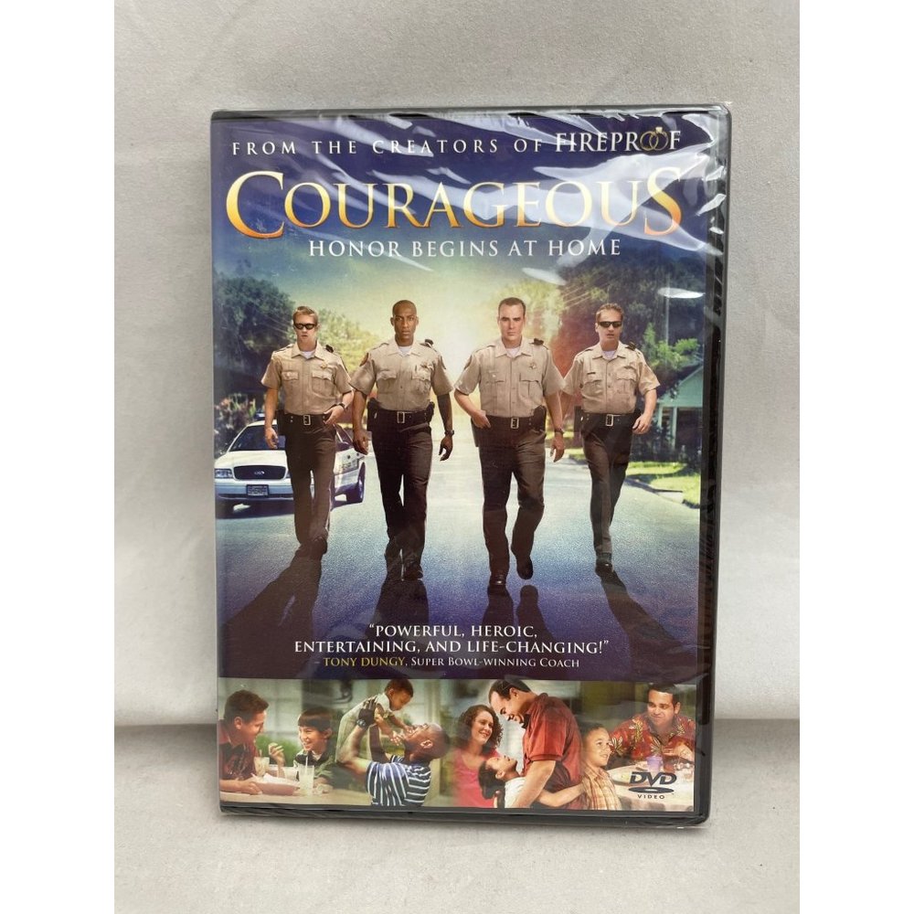 Courageous Christian Movie DVD Family Mens Alex Kendrick